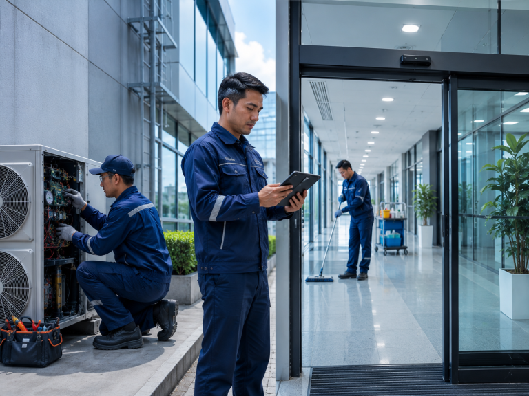 Servicii de facility management și mentenanță clădiri