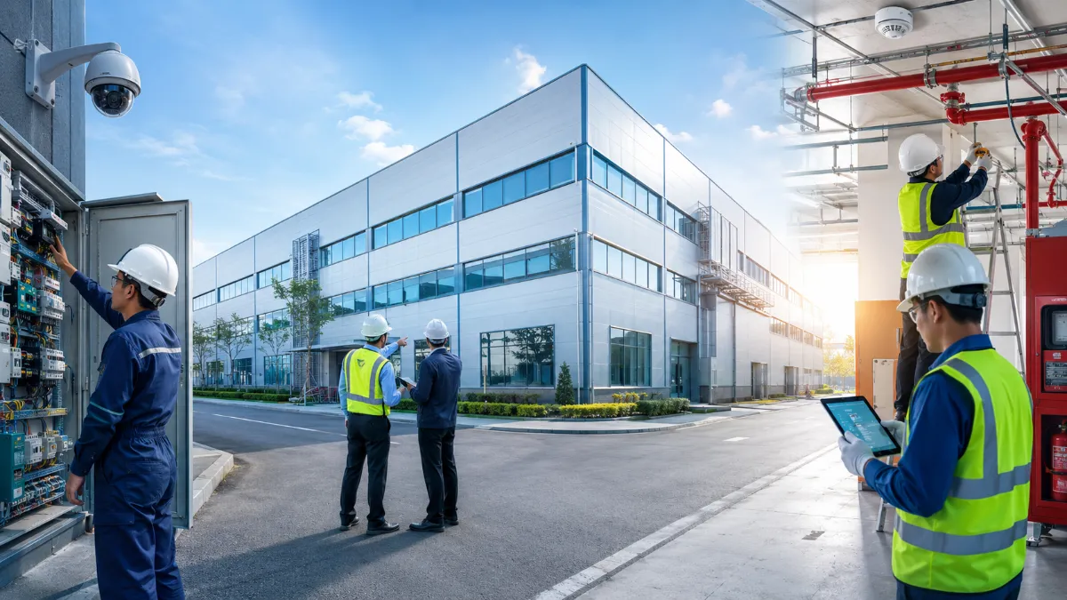 Soluții integrate de facility management industrial